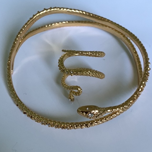 Kendra Scott vintage two pieces snake style signature size 7 Ring & br… - Picture 7 of 15